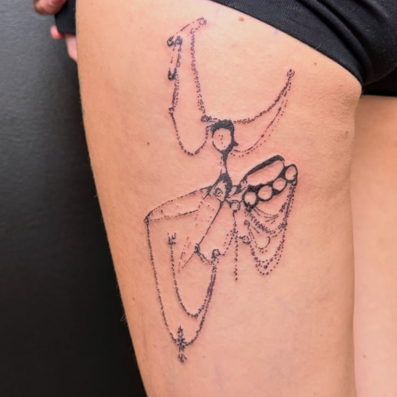 tatouage cyber similisée lyon tatouage eurotrash lyon